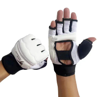 Boxing Glove MMA Half Finger Boxing Gloves Male Fitness Children Sanda Fight Female Wrist Protector 