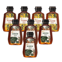 【情人蜂蜜】momo獨家花萃蜂蜜龍眼4入+黃金4入(375gx8入組/通過純度驗證)