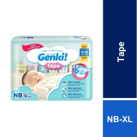 GENKI!Pita Mega NB78/S78/M64/L54/XL42 (1 Pek)