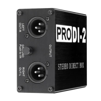 1 PCS Prodi-2 Passive Stereo Direct Box Audio DI Box Direct Injection Box Low Noise Guitar Bass DI 2 Channel Audio Converter