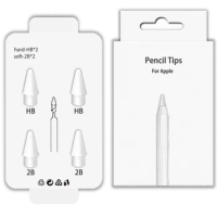 Pencil Tips for Apple Pencil 1st / 2nd Generation, Both Soft and Hard, Double-Layered iPad Stylus Nib,Used for3-7 Years，4-8 Pack