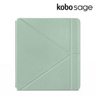 預購Kobo Sage 原廠皮革磁感應保護殼  | 湖水綠