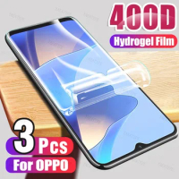 3Pcs Hydrogel Film For OPPO F21 F21S F11 F9 Pro F7 F5 R17 R15 Pro R15X Plus R19 Screen Protector For OPPO A83 A73