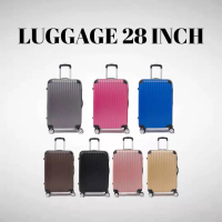 New Popularity x 28 inch XL ABS suitcase ready stock travel luggage bag 28inch hello kitty&plain h b