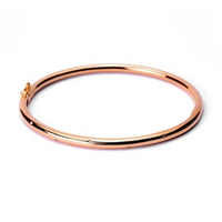Gelang Emas 8K - Wanda Gold Bangle - Tally Collection - Juene Jewelry White