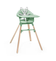 【A8 stokke】▲ Clikk 兒童餐椅旅行組▲-草綠色