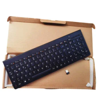 German layout black wireless keyboard for Lenovo SK-8861