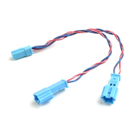 For BMW F10 F11 F20 F30 F32 1 3 5 Ser SPEAKER ADAPTER PLUGS CABLE Y Splitter Car Electronics Accessories Parts Replacement