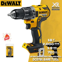 DEWALT 18V Cordless Compact Drill/Driver Brushless Motor Electric Drill Screwdriver Household Rechargeable Power Tools DCD791