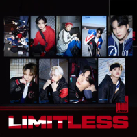 Kpop Idol 9pcs/set Lomo Cards ATEEZ Limitless Photocards Photo Card Postcard for Fans Collection