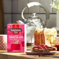 (補貨中) 英國 Taylors 吐司果醬風味 約克夏紅茶 -約克夏茶系列-40入/盒;  Yorkshire Toast &amp; Jam Tea
