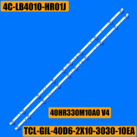 1/5/15 Kits LED backlight Strip for TCL 40D3000 40S6500FS 40D6 10X2 40HR330M10A0 V4 4C-LB4010-HR01J 40S6500 TLC 40F6F 40L2F