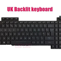 UK RGB Backlit keyboard for Asus Rog Strix GL503GE(highlighted QWER key)