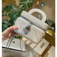 Túi cốp ngang chio kèm quả chuông sz 20cm dây đeo siêu xinh- DK999