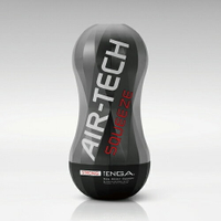 【原廠公司貨】日本TENGA AIR-TECH SQUEEZE 軟殼增壓重覆使用飛機杯-堅毅黑 ATS-001B【跳蛋 名器 自慰器 按摩棒 情趣用品 】【情趣職人】