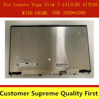 For Lenovo Yoga Slim 7-14IIL05 4ITL05 Laptop LCD Assembly FHD 1920*1080 Fru 5D10S39645