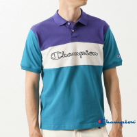 Champion Golf 拼色Polo衫 紫色