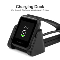SIKAI Smart Watch Charging Dock For Amazfit Bip Charger Replacement Portable Magnetic Cradle for Xiaomi Huami Youth Smart Watch