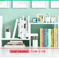 JJ Desktop bookshelf, simple desk combination bookshelf, modern student and children's desk, desktop bookshelf storage