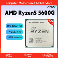 New AMD Ryzen 5 5600G Novo CPU Vega 7 Brand R5 5000 Series placa de video 라이젠 CPU Processor Integrated Chips Socket AM4 Desktop