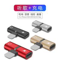 2025 Compatible Apple Adapter Headphone iPhone XS/MAX/XR/7/8 Plus/Adapter Cable 11/8P Adapter
