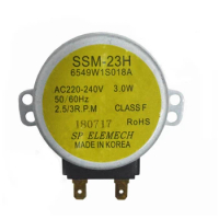 microwave oven tray synchronous motor SSM-23H 6549W1S018A for lg parts for microwave oven accessories