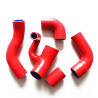 For Volvo 850 T-5 T-5R S70 V70 T5 2.3T 1993-1997 Silicone Intercooler Turbo Hose Kit 1993 1994 1995 1996 1997