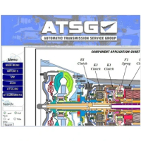 Newest Automatic Transmissions Service Group Repair Information ATSG Auto Repair Software Manual Diagnostics English