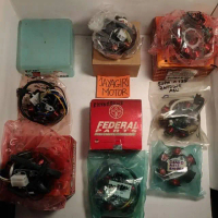 Unik Spull Assy Grand Supra X 125 Fit New Stator Comp Fulser Pulser Spool Spul Spoll Coil Koil CDI M