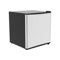 Mini Fridge, 1.6 Cu.Ft Compact Refrigerator, Multifunctional Dorm fridge with Single Door and Adjustable Temperature Settings