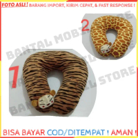 BANTAL TIDUR ANAK BAYI BABY BALITA BONEKA PUCCA PUCA BELANG LORENG COKLAT COKELAT CREM KREM CREAM KR