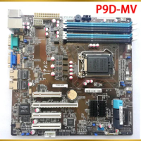 For ASUS Server Motherboard C222 LGA 1150 Support i3 DDR3 32GB UATX Mainboard P9D-MV
