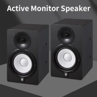 5 Inch Speaker HiFi Audio Wooden Active Speaker Function Monitoring Bookshelf Surround Home Theater High Fidelity Speaker