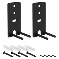 1 Pair Speakers Wall Mount Brackets Replacement Parts Black For Wall Mount Bracket For Bose Lifestyle 650 Home System