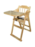 寶寶餐椅可折疊實木兒童座椅簡約便攜如家用嬰兒多功能餐桌椅凳子