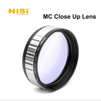 NiSi MC Close Up Lens 58mm with 49-58 52-58 Adapter Ring for Canon 100mm Nikon 105mm Sony 90mm Camera lens