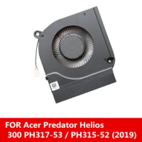 New For Acer Predator Helios 300 PH315-52 PH317-53 PH315-52-79LT PH317-53-71W3 PH317-53-795U Laptop GPU Fan DC28000QEF0 Cooler