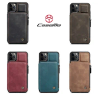 50Pcs/Lot Magnetic Leather Phone Case For Samsung Galaxy A21S S8 S9 S10 Plus S10E Note 9 Zipper Wallet Card Cover Coque