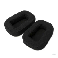 M5TD 1 Pair Soft Breathable Soft Ear Pads Cushions Foam Cushions Earpad 1Pair for G933 G633 Headphones Comfortable to Wear