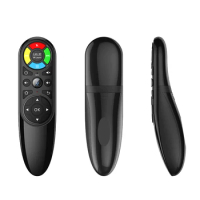2.4G Wireless Air Mouse Q6 Voice Remote Control with Gyroscope Q6 PRO Backlit IR Learning for Android TV Box H96 X96 Plus X96Q