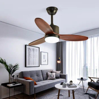 Tuya Smart LED Ceiling Fan Light Chrome Black White Ceiling Fan Lamp Bedroom Living Room 36in 42in 52Inch For Low Floor High Fan