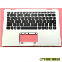 YUEBEISHENG New For lenovo Yoga 310 11 yoga310-11 Flex 4-1130 US keyboard palmrest upper cover 5CB0M36322 ,white