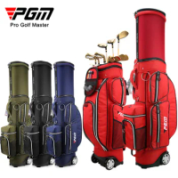 PGM Telescopic Golf Bag Professional Sports Bags Golf Standard Package Multi-function Waterproof Travel Bags with Wheels QB051