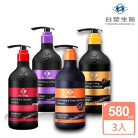 【Dr. Formula 台塑生醫】洗髮精升級版580gx3(強化髮根/控油抗屑/固色洗髮/溫潤舒活)
