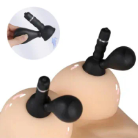 Nipple Sucker Stimulator Vibrator Female Masturbator Brush Clit Vibrator Nipples Massager Breast Enlargement Sex Toys For Woman