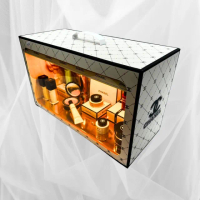【上芳香業】金紙 紙紮用品 精緻擬真 紙紮保養品 附封條(靈骨塔 頭七 往生用品 滿七 百日 對年)