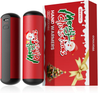 Hand warmers rechargeable 10000mAh-warmco 2 pack USB C 9hrs heat 3 levels reusable magnetic electric