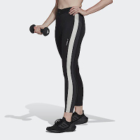 Adidas W TRN TIG TF [HZ6955] 女 緊身褲 九分 運動 訓練 亞洲版 吸濕 排汗 包覆 黑