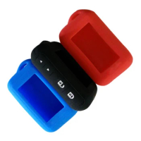 E90 Silicone Case For 2 way car alarm Keychain Starline E60 E61 E62 E90 E91 E63 E66 E95 E85 Lcd Remote Control Key Body Shell