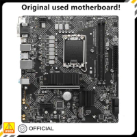 For PRO B660M-G DDR4 Motherboard LGA 1700 For Intel B660 DDR4 M.2 NVME Original Desktop Mainboard Used Mainboard